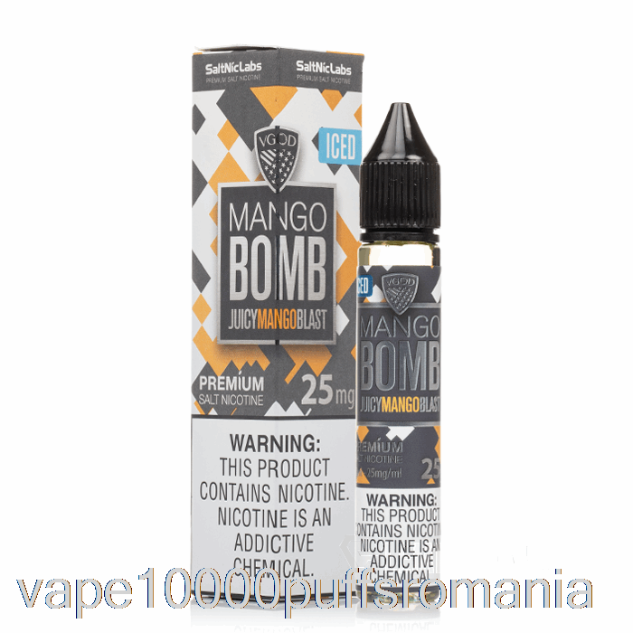 Vape Romania Iced Mango Bomb - Saruri Vgod - 30ml 50mg